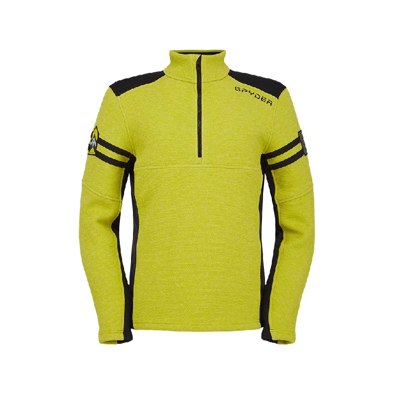 Mens Wengen Half Zip - Citron (2021) Business Business