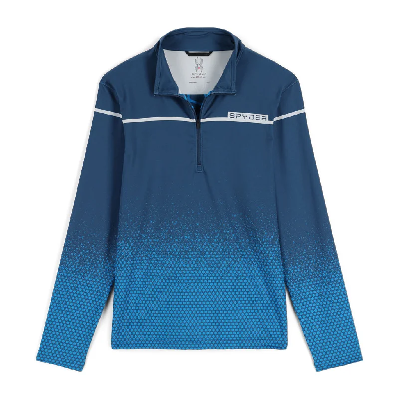 Mens Spirit Of '78 Half Zip - Faded Geo Collegiate (2022) Sporty Men's Athleisure  Sporty Men's Athleisure 