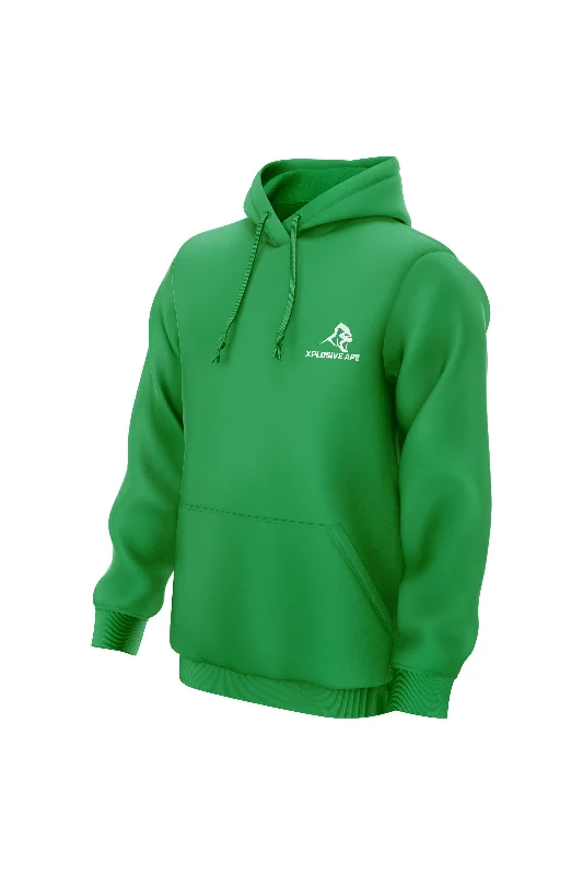 XAPE Prime Embroidery Hoodie - Irish Green Polished Men's Silk Polished Men's Silk