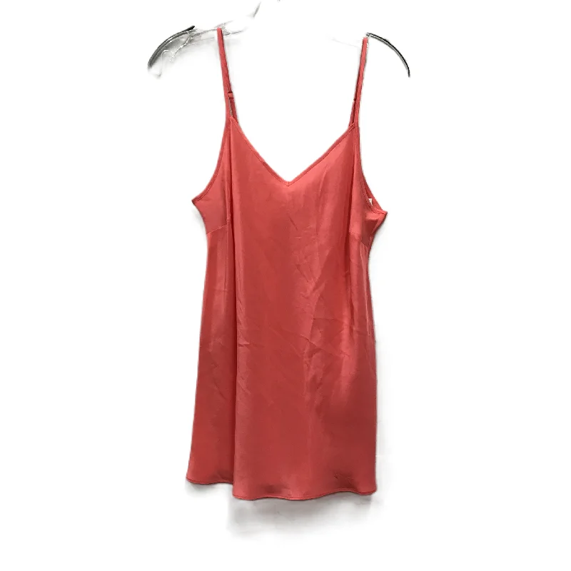 Top Sleeveless By J. Crew In Pink, Size: M Tailored