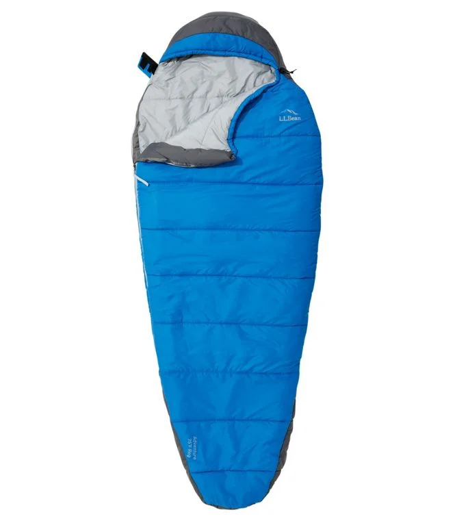 L.L.Bean Adventure Sleeping Bag 25 Mummy Regular Sharp Men's Italian