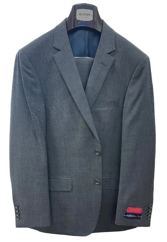 100% WOOL S/B SUIT - CHARCOAL Casual Men's Japanese 