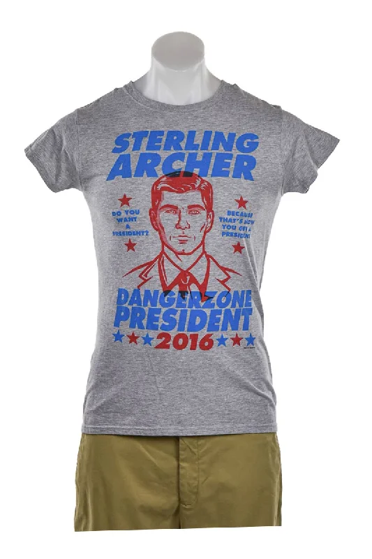 Sterling Archer Shirt Modern Men's Geometric