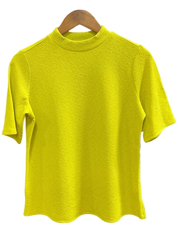 Yellow Top Short Sleeve Worthington, Size M Bohemian Men's Free