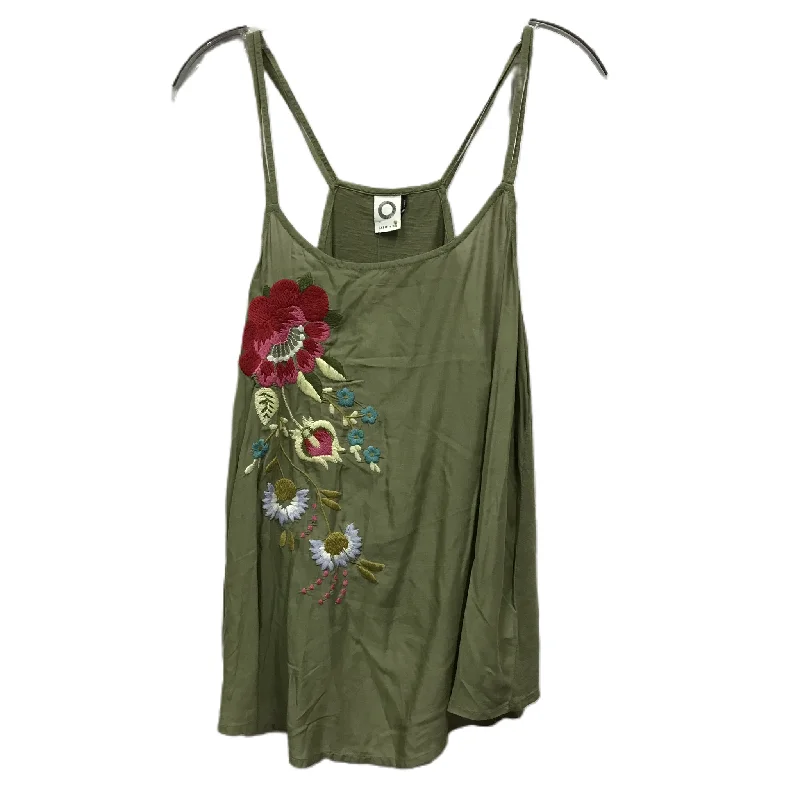 Top Sleeveless By Akemi And Kin In Green, Size: M Tough Men's Military