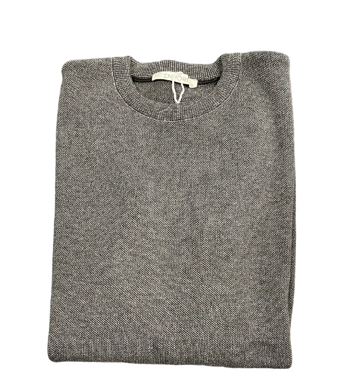 100% COTTON SWEATER - BLACK Modern Men's 