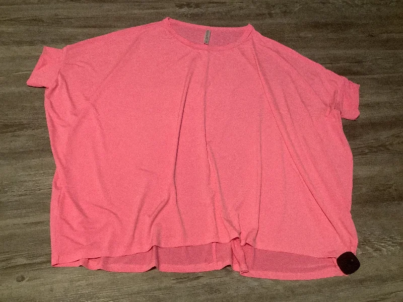 Pink Top Short Sleeve Clothes Mentor, Size Xl Refined Men's European