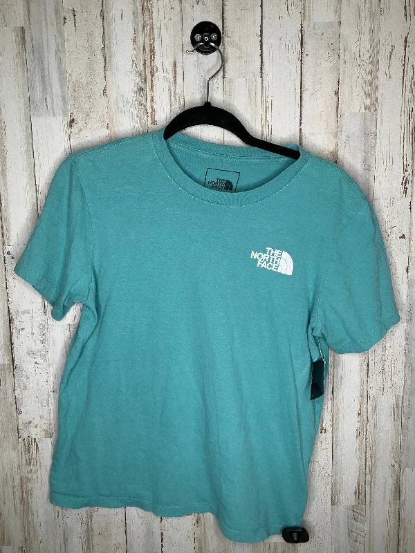 Green Top Short Sleeve The North Face, Size M Hip Men's Retro