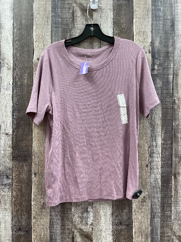 Purple Top Short Sleeve A New Day, Size Xxl Sophisticated Men's 