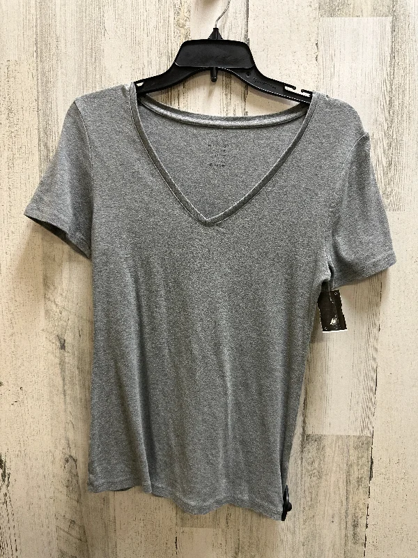 Grey Top Short Sleeve Basic A New Day, Size M Refined Men's Classic 