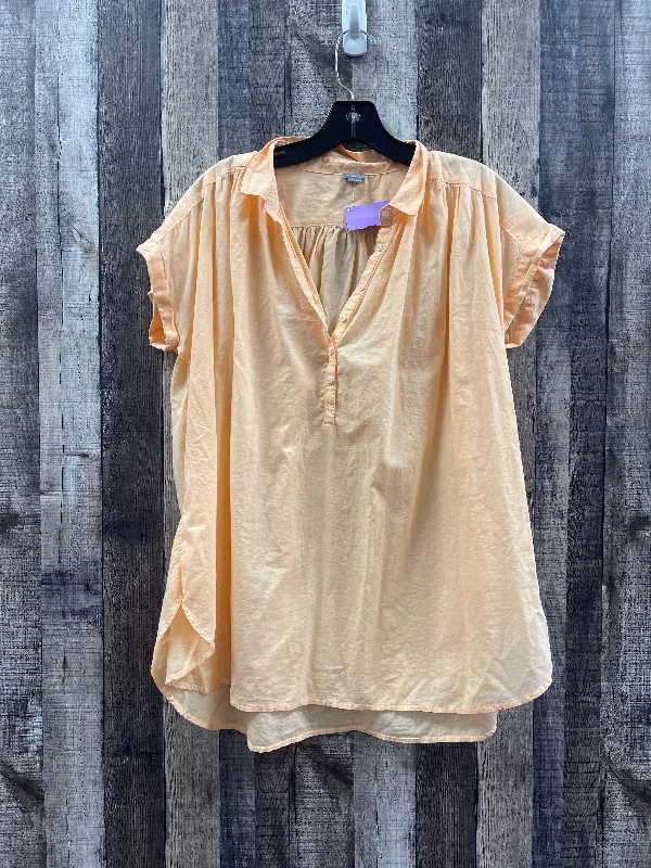 Orange Top Short Sleeve Aerie, Size S Unique Men's Patch