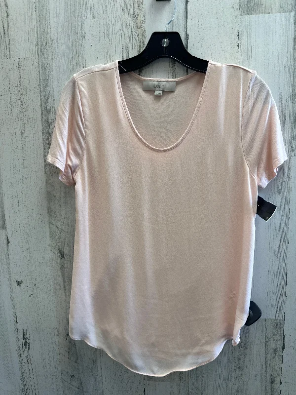 Pink Top Short Sleeve Loft, Size S Sophisticated Men's 