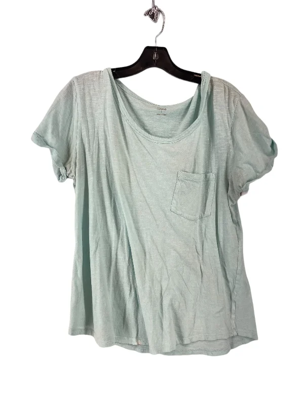 Aqua Top Short Sleeve Basic Ana, Size L Modern Men's 