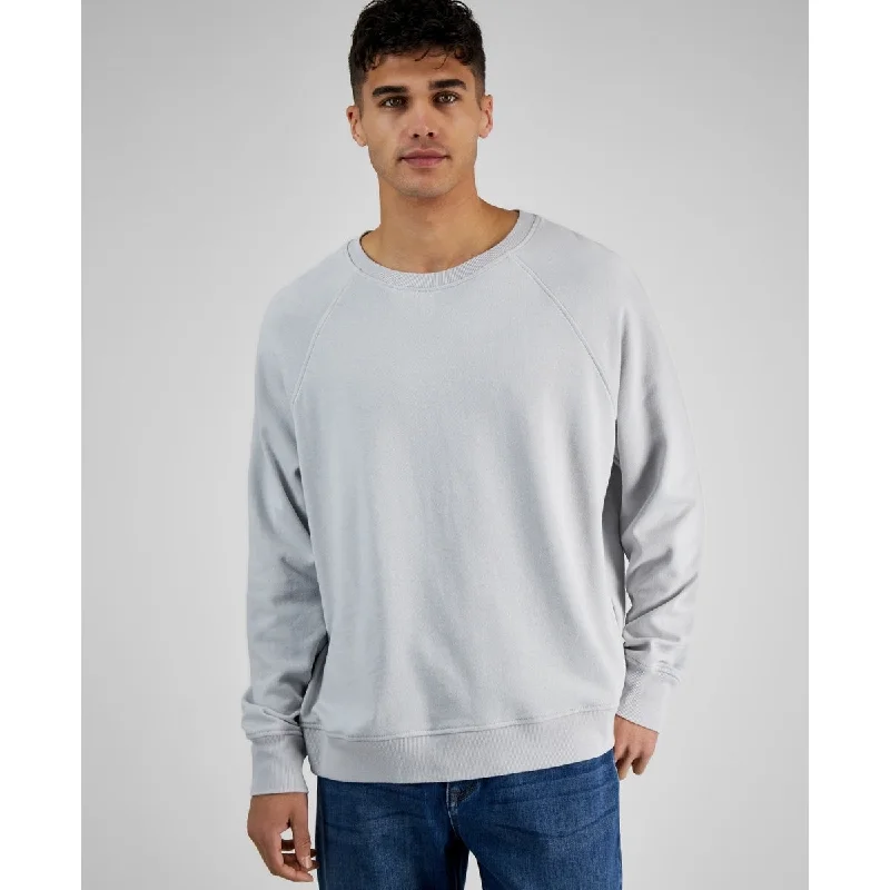 And Now This Men's Raglan Sweatshirt Gray Modern Men's Tech Modern Men's Tech Modern Men's Tech