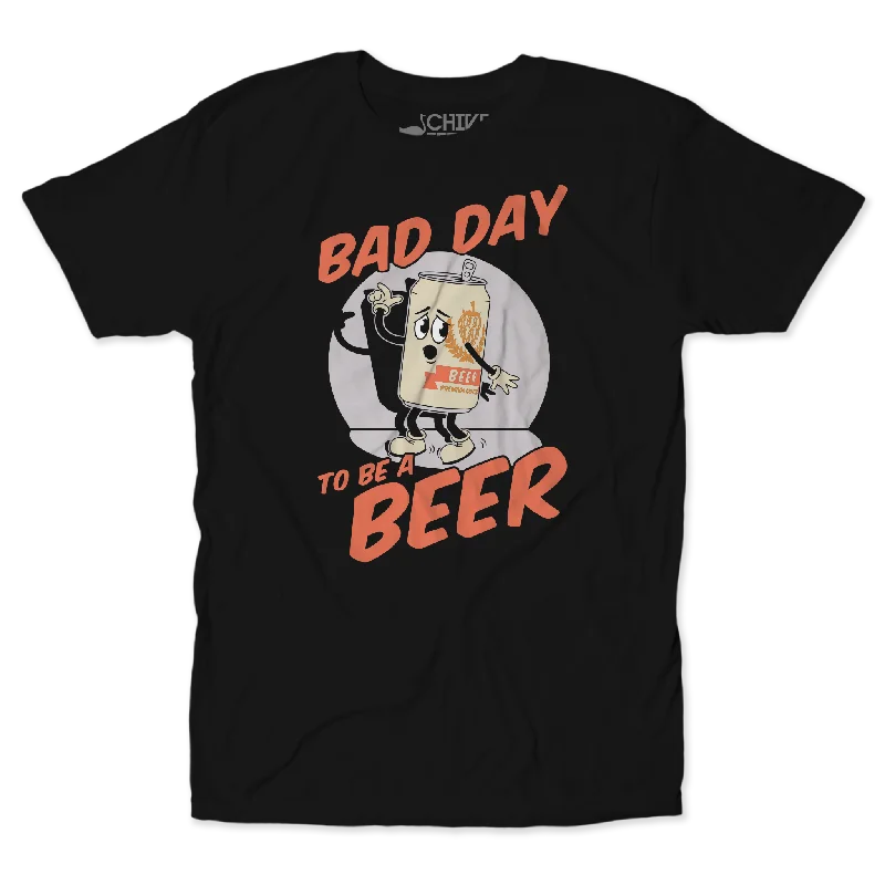 Bad Day To Be A Beer Unisex Tee Stylish Men's Tropical  Stylish Men's Tropical 