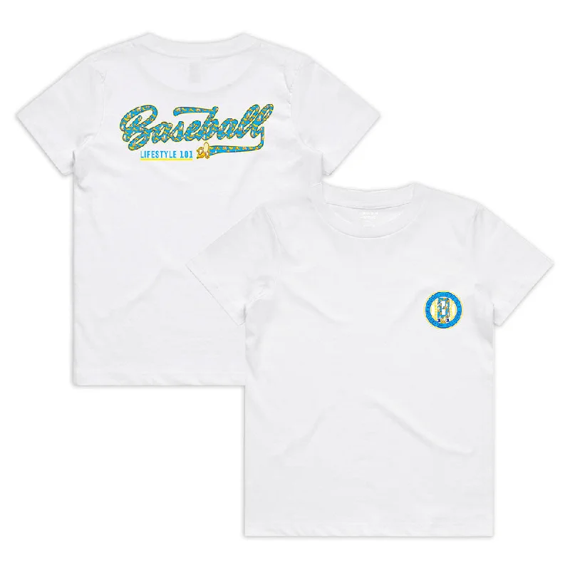 Banana Youth Tee - White Modern Men's Geometric Modern Men's Geometric