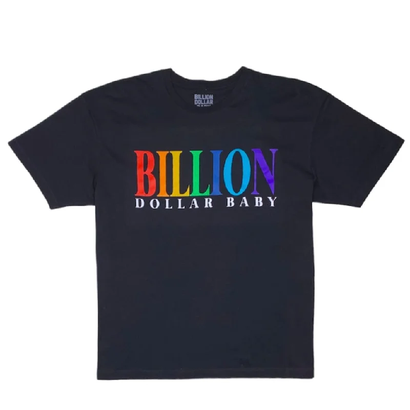 Billion Dollar Baby Colorful T Shirt (Black) Elegant Men's Cashmere Elegant Men's Cashmere