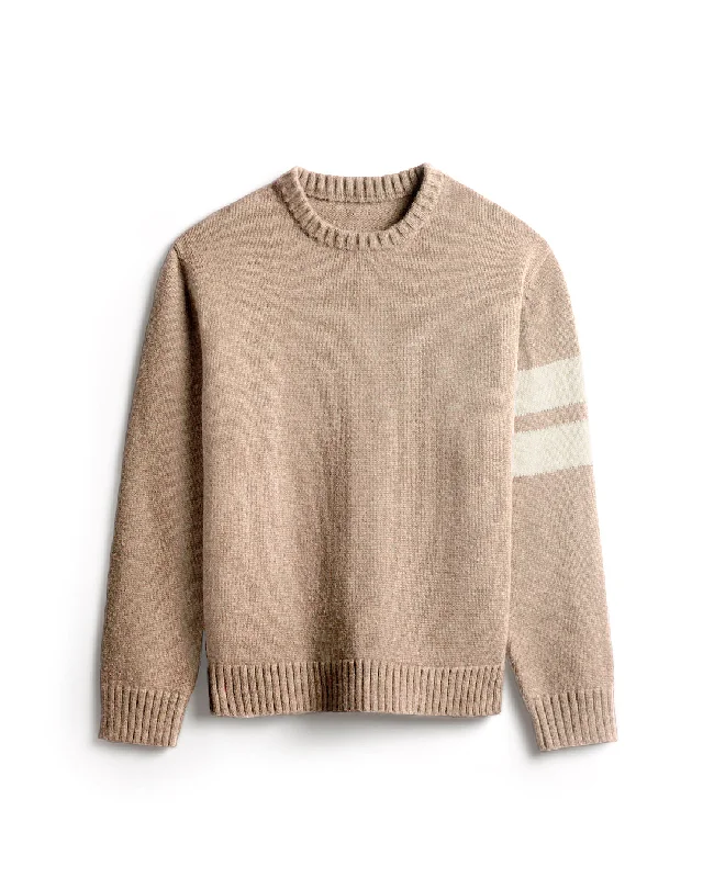 Comp Stripe Sweater - Oatmeal Rugged Men's Outdoor  Rugged Men's Outdoor  Rugged Men's Outdoor 