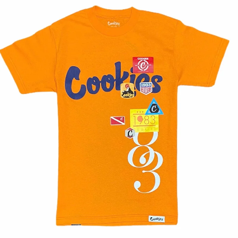 Cookies Colores Logo Tee (Orange/Navy) 1549T4710 Confident Men's Power Confident Men's Power