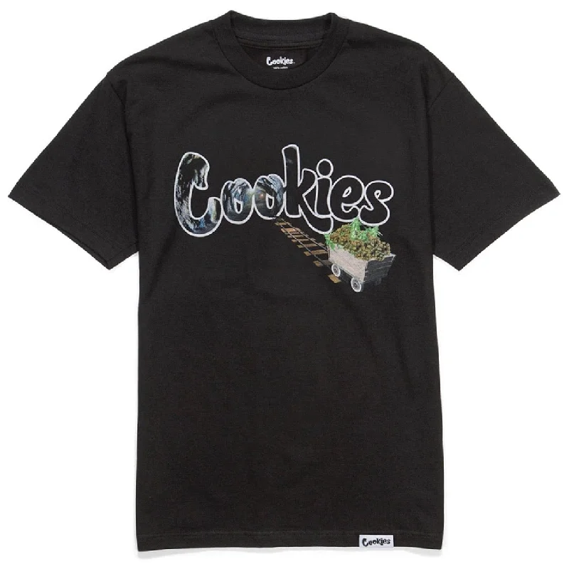 Cookies Mining Tee (Black) 1544T4190 Confident Men's High Confident Men's High