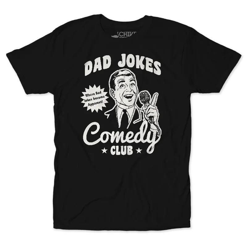 Dad Jokes Comedy Club Unisex Tee Dynamic Men's Glow Dynamic Men's Glow