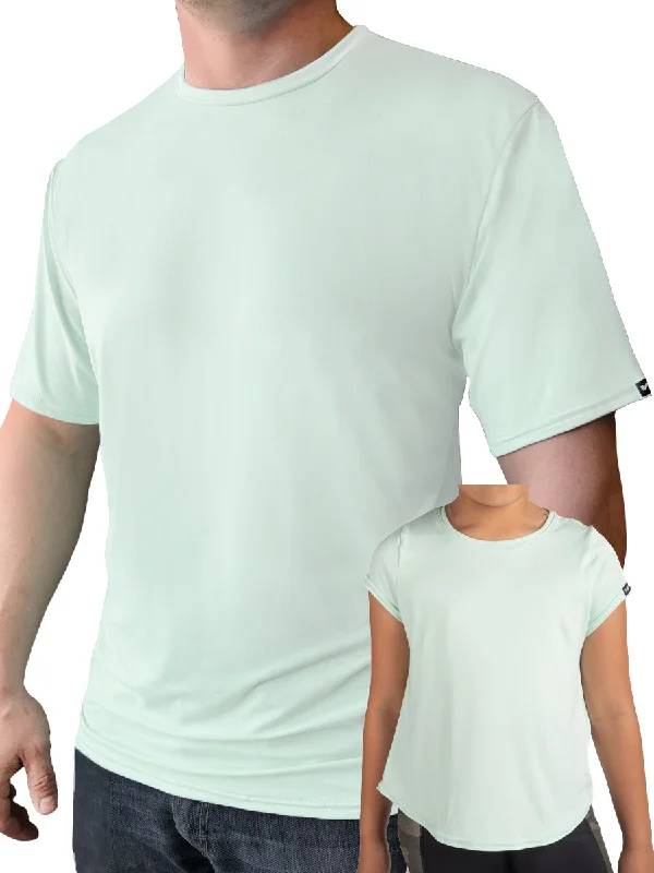 DADDY AND DAUGHTER MINT SoftTECH™ Short Sleeve Tee Bold Men's Animal Bold Men's Animal