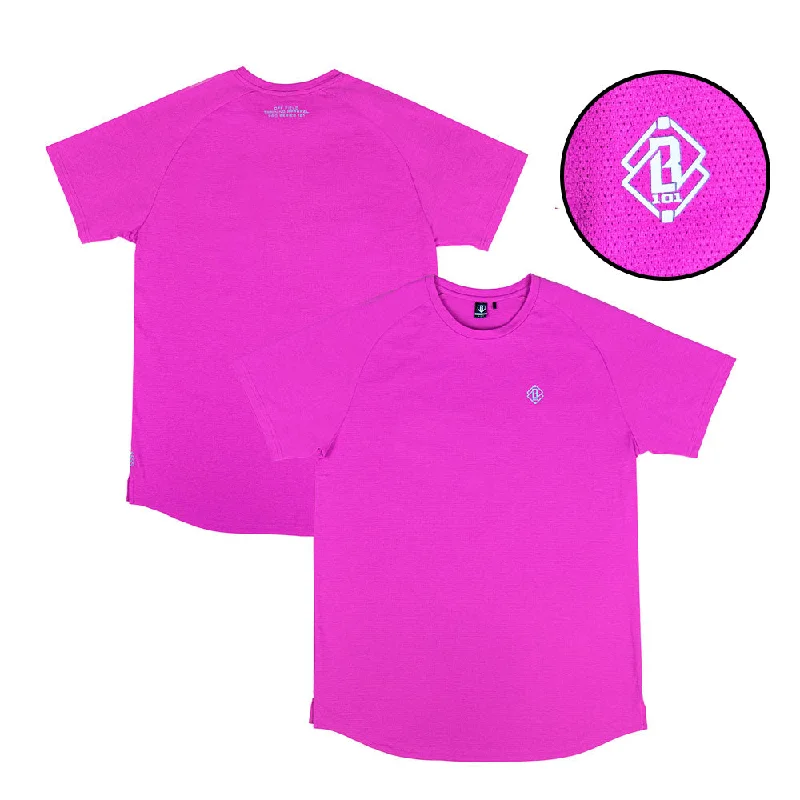 Diamond Tech Youth Tee - Cotton Candy Pink Bold Men's Statement Bold Men's Statement