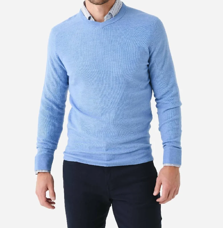 Dover High V-Neck Sweater In Vessel Artistic Men's Hand Artistic Men's Hand Artistic Men's Hand