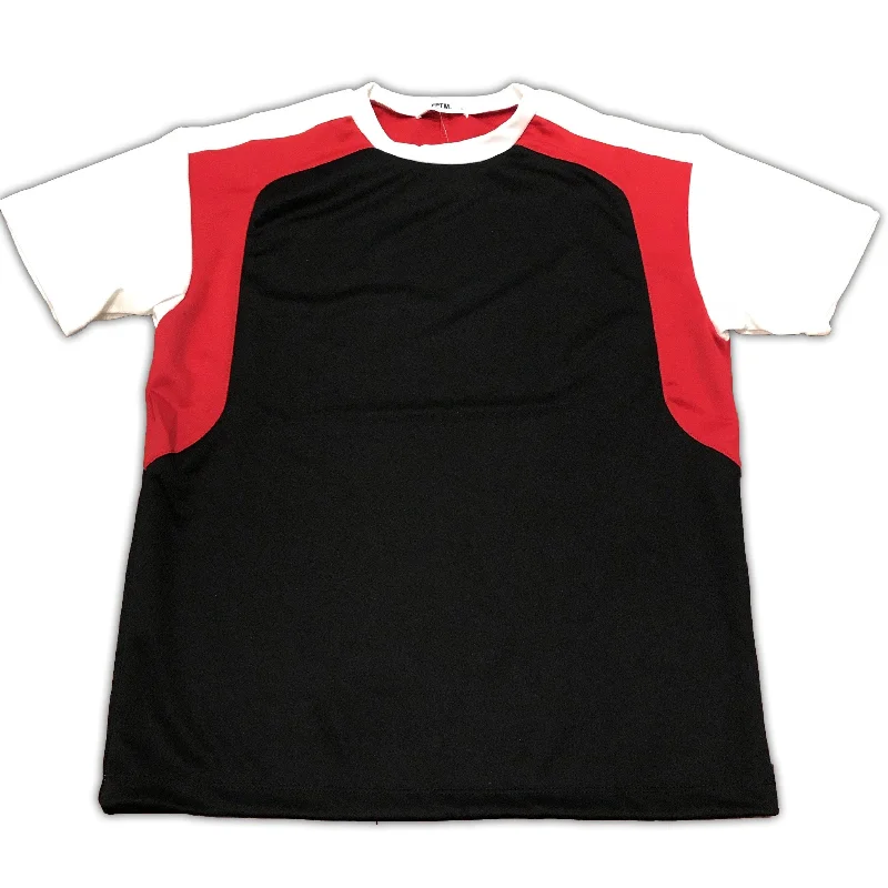 Eptm Fashion Moto Cross T Shirt (Black/Red/White) EP8476 Minimalist Men's Casual  Minimalist Men's Casual 