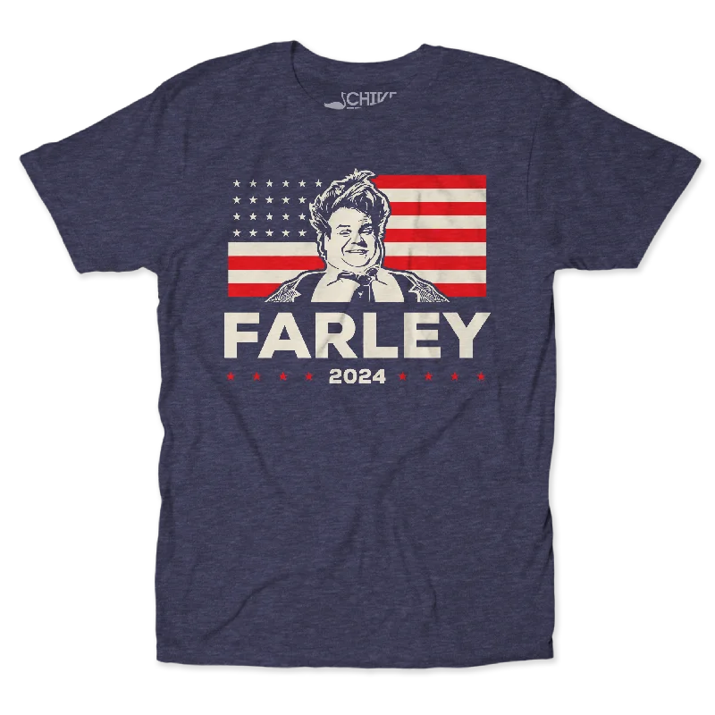 Farley For President Unisex Tee Refined Men's Hand Refined Men's Hand