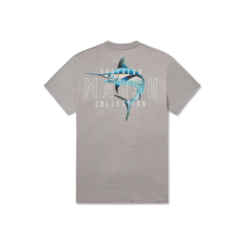 FieldTec™ Heathered Tee - Swordfish Tough Men's Military Tough Men's Military