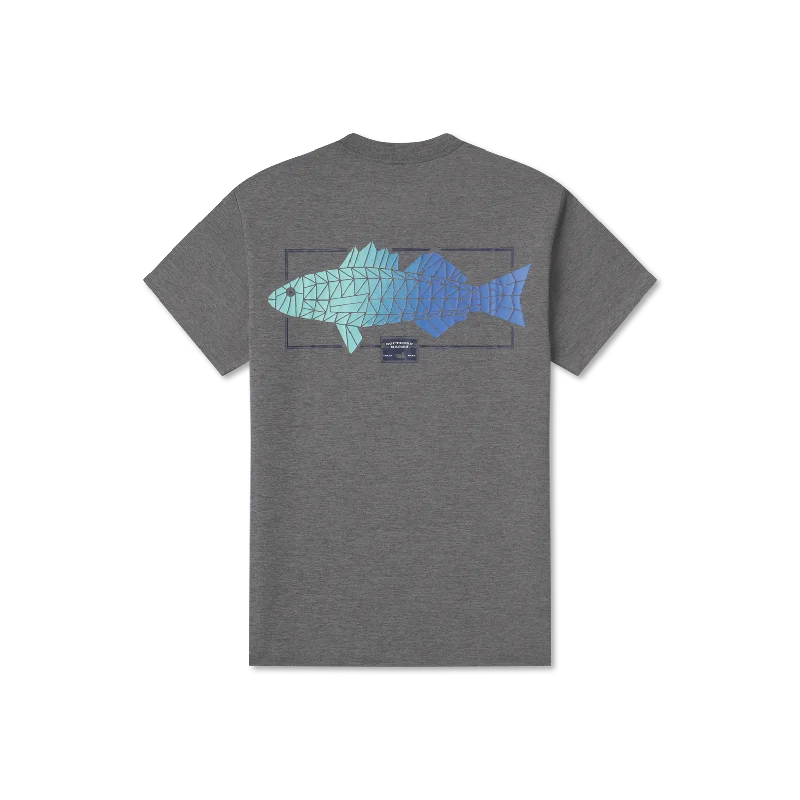 FieldTec™ Heathered Performance Tee - Gradient Scales Organic Organic