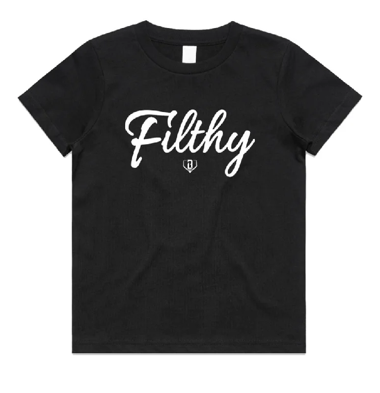 Filthy Youth Tee - Black/White Cozy Men's Winter Cozy Men's Winter