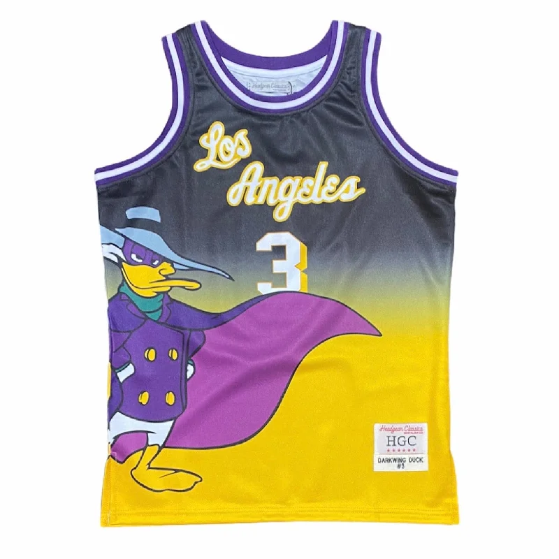 Headgear Darkwing Duck Basketball Jersey (Purple Fade) HGC067 Streetwear Style Streetwear Style