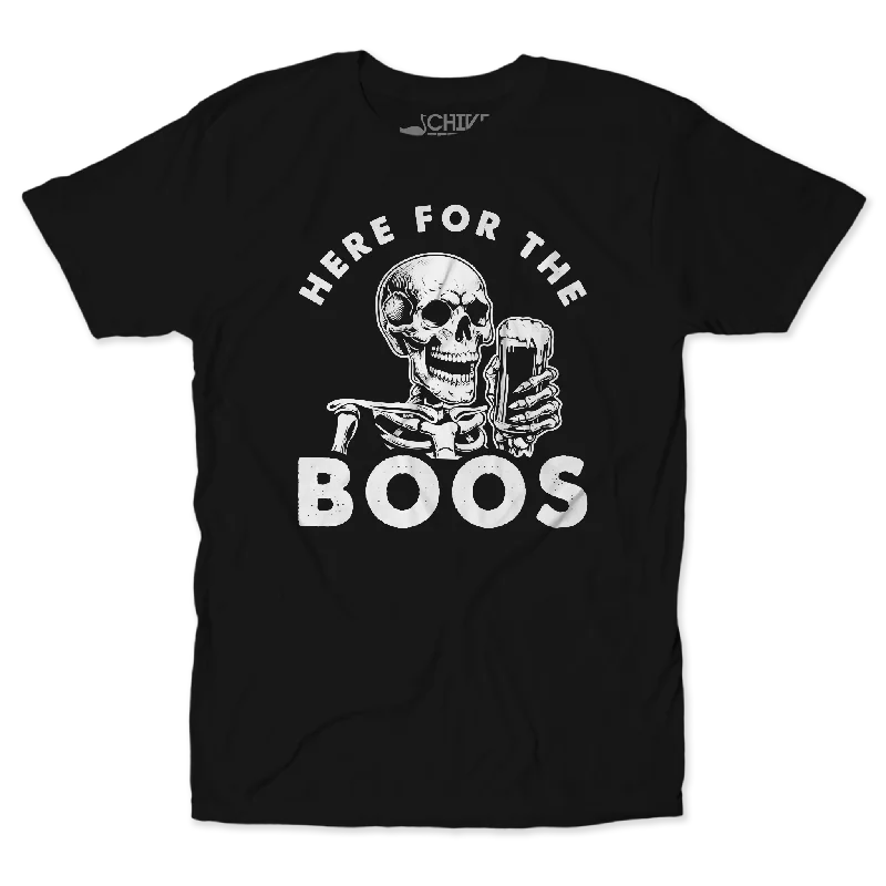 Here For The Boos Unisex Tee Sporty Men's Tennis Sporty Men's Tennis