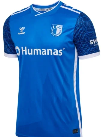 1 FC Magdeburg 24/25 Home Jersey S/S Refined Men's Classic  Refined Men's Classic 