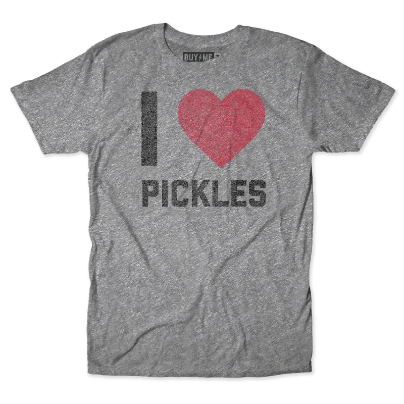 I Heart Pickles Tee Youthful Men's Anime Youthful Men's Anime