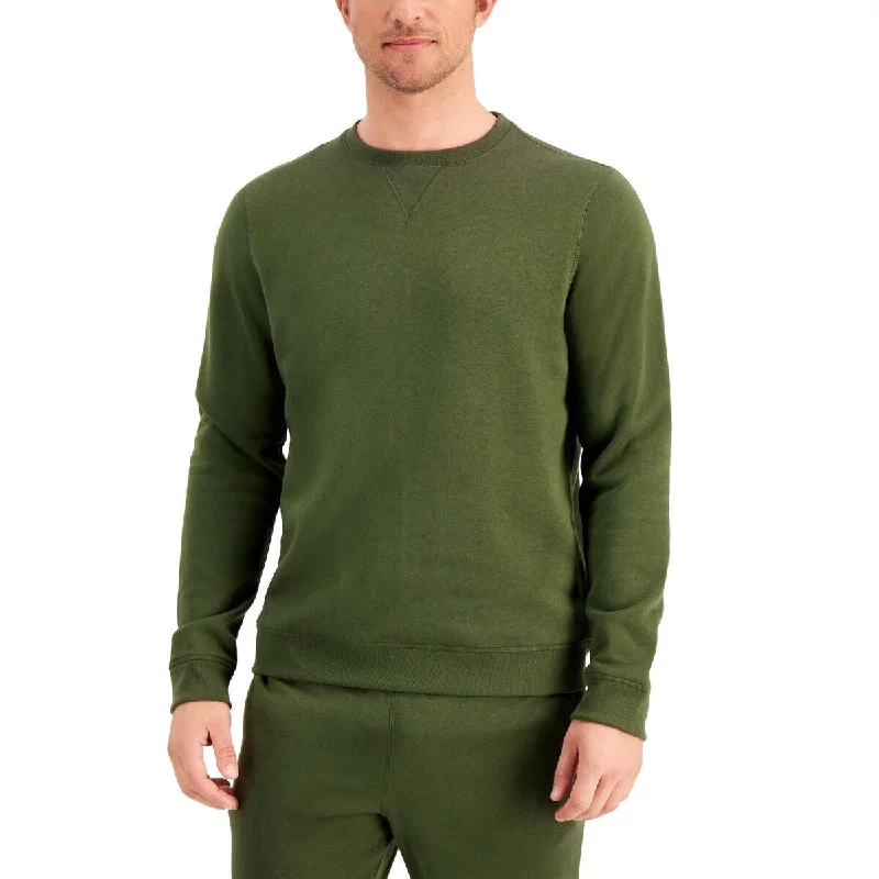 Id Ideology Men's Fleece Pullover Crewneck Sweatshirt Green Size Xxx-Large Tough Men's Tactical Tough Men's Tactical Tough Men's Tactical