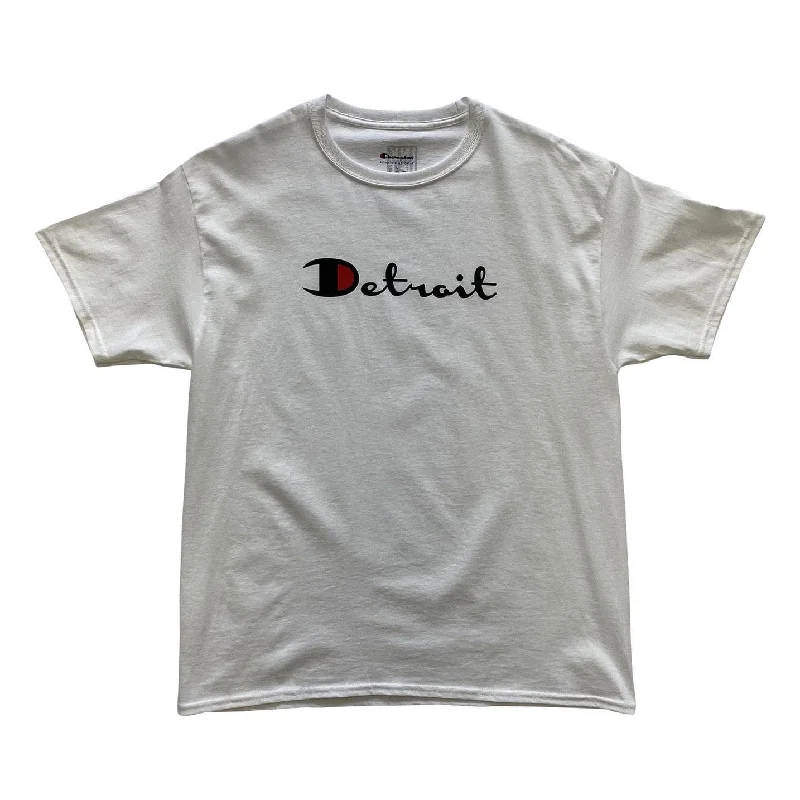 Ink Detroit Champion T Shirt (Grey) - INKCHP Cool Men's Skate Cool Men's Skate