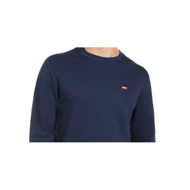 Levi's Men's Bailey Logo Crew Neck Sweatshirt Blue Size Xx-Large Youthful Men's Pop Youthful Men's Pop Youthful Men's Pop