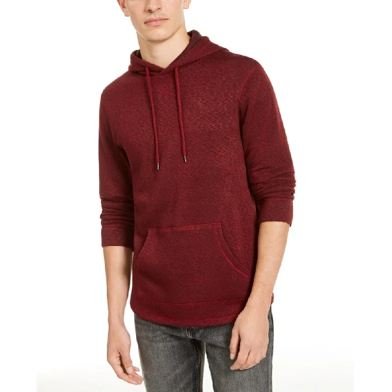 Levi's Men's Cash Textured Fleece Hoodie Red Size Large Lumberjack Lumberjack Lumberjack