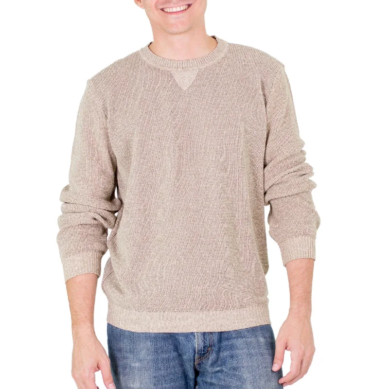 Men's Handmade Cotton Sporting Elegance Sweater (Guatemala) Dapper Men's Bow Dapper Men's Bow Dapper Men's Bow