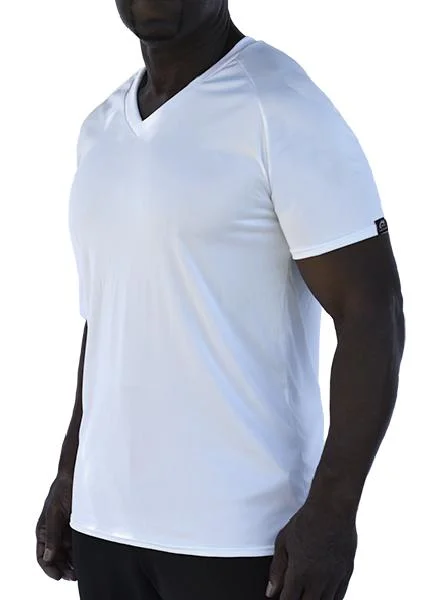 Microtech Short Sleeve V-Neck Raglan Shirt Minimalist Men's Casual  Minimalist Men's Casual 