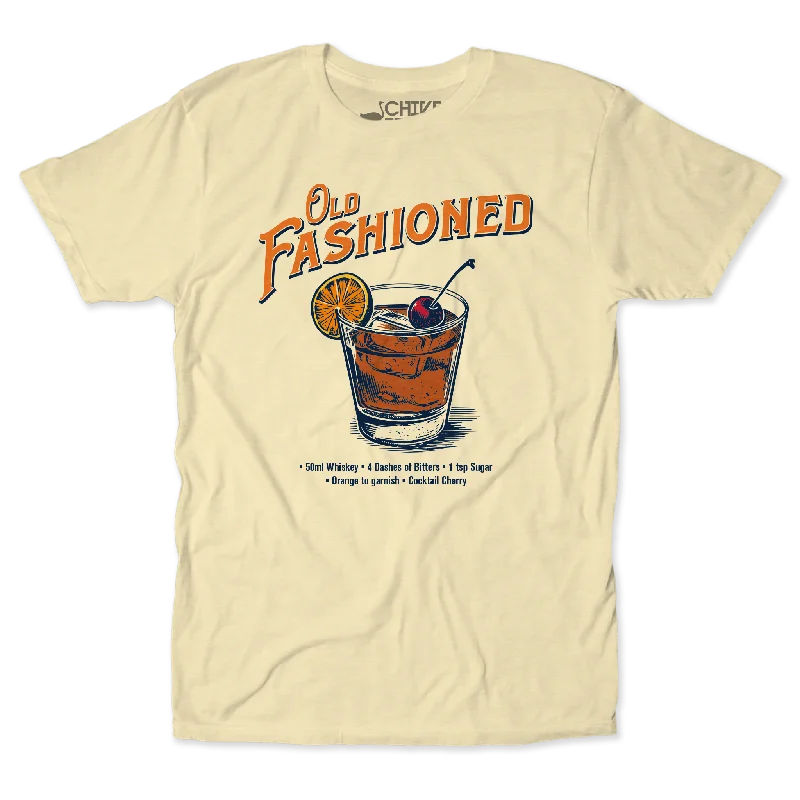 One Old Fashioned Please Unisex Tee Casual Men's Japanese  Casual Men's Japanese 