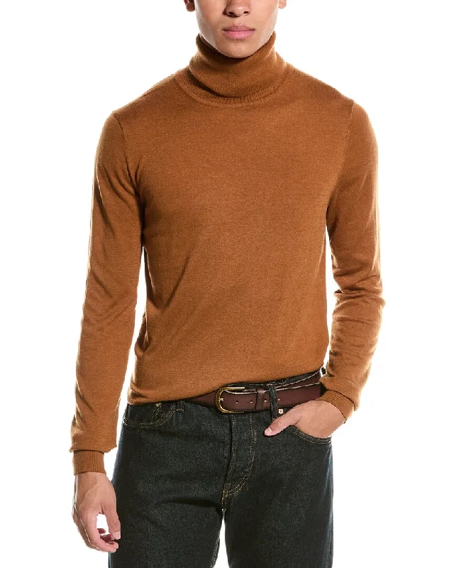 Paisley & Gray Wool-Blend Turtleneck Sweater Earthy Men's Hemp Earthy Men's Hemp Earthy Men's Hemp