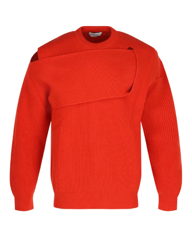 Panelled Ribbed Cashmere-Blend Sweater Elegant Men's Cashmere Elegant Men's Cashmere Elegant Men's Cashmere