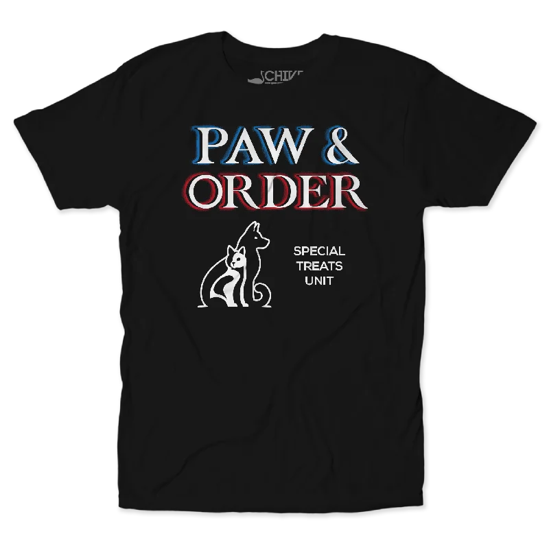 Paw And Order Unisex Tee Dynamic Men's Glow Dynamic Men's Glow