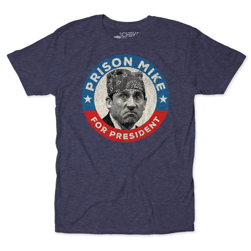 Prison Mike For President Unisex Tee Vintage Men's 1970S Disco Vintage Men's 1970S Disco