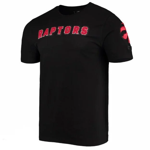 Pro Standard Toronto Raptors Chenille Tee (Black) BTR151960-BLK Sporty Men's Athleisure  Sporty Men's Athleisure 