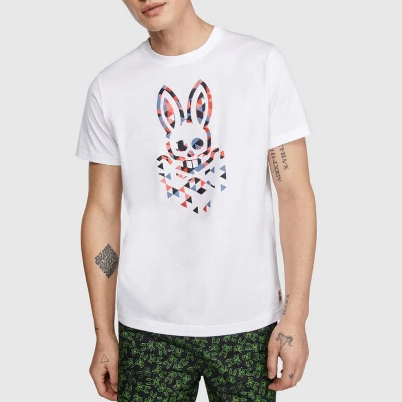 Psycho Bunny Alexander T Shirt (White) Dapper Men's Bow Dapper Men's Bow